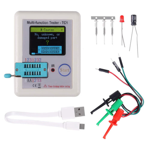 AITRIP LCR-TC1 Colorful Display Pocketable Multifunctional Transistor Tester for Diode Triode Capacitor