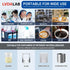 2200RPM LCD Digital Magnetic Stirrer with 2 Stir Bars, 3000ml Stainless Steel Mixer, Low Noise (No Heating)