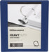 Heavy-Duty View Binders with EZ Comfort D-Ring, 1 Inch, Navy Blue Color