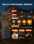 100Ft 30M Dimmable ST38 Bulb Outdoor Patio String Lights: Outside Waterproof Light - Remote Shatterproof Connectable