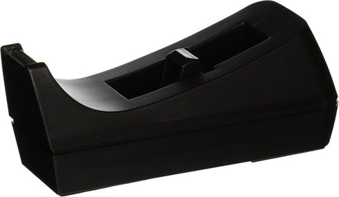 Business Source 32954 Tape Dispenser, Holds 1/2-Inch -3/4-Inch x36 Yds, 1-Inch Core, Black