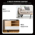 4pcs 15cm, FOMIYES Black Metal Cabinet Legs Furniture Support Feet for Tv Stand, Sofa, Bed, and Coffee Table, Heavy