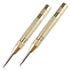 2 Pcs Automatic Center Punch, 5'' Premium Spring Loaded Hole Punch, Heavy Duty Steel Marker Tool for Metal, Wood & Glass