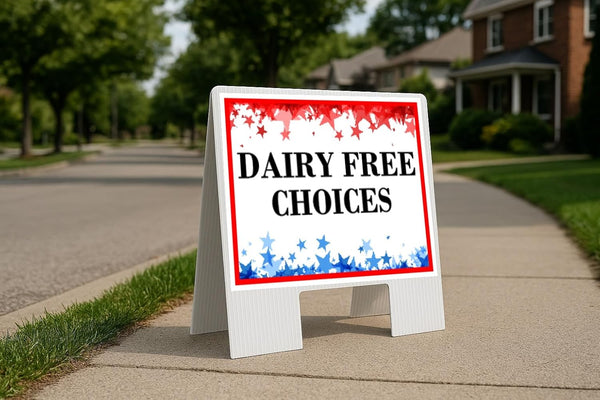 Dairy Free Choices 4Th Of July American Flag Usa Patriotic Red Blue