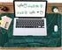 Ergonomic Large Mouse Pad and Keyboard Wrist Rest - 4-in-1 Large Gaming Mouse Pad with Wrist Support for Home Office,