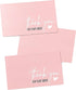 RXBC2011 Package Pack 100 Thank you for your order Card Thank you Cards Insert for online business of pink