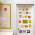 Zonon 36 Pcs Construction Bulletin Board Decorations Welcome Classroom Sign Positive Poster Banner for School