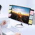 XyviLokit 2 Pack Monitor Memo Board for Slim Monitor, Monitor Sticky Note Holder for No Edge Monitors, Computer Side