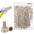 Leepenk 1000PCS Tan Wire Nuts Connectors P12, 22-10AWG Twist Wire Caps, Electrical Wire Connectors Assortment Kit