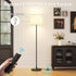 Dimmable 12W Bulb, Keepsmile Floor Lamps for LivingRoom with LED Foot Switch, Remote Custom Color Temperature Floor