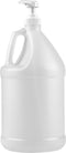 Kitchentoolz 1-Gallon Plastic Jug with Pump Dispenser - Ideal for Liquid Soap, Epoxy Resin, Laundry Detergent, Snow