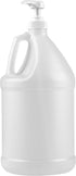 Kitchentoolz 1-Gallon Plastic Jug with Pump Dispenser - Ideal for Liquid Soap, Epoxy Resin, Laundry Detergent, Snow