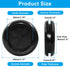 Dijedev 1-3/16 inch 1-1/2 inch Grommets 6Pcs Grommet ID x Drill Hole Dia Rubber for Wiring, Double Sided Rubber Plugs