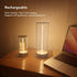 flexman Dimmable Bedside Night Light, Touch USB Charging Minimalist LED Table Lamp for Bedrooms, Bedside Tables