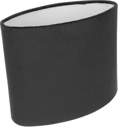 NUOBESTY Oval Fabric Lamp Shade for Desk and Floor Lamps Cloth Cover