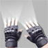 Cyuanxgr LED Flashlight Gloves, Half Finger Lighted Gloves Gifts for Men Women, Flashlight