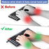 BOOMIBOO Strip,11.8 5.1 Inch 78 Clear Acrylic Tilted Computer Keyboard Holder for Ergonomic Typing, Keyboard Stand