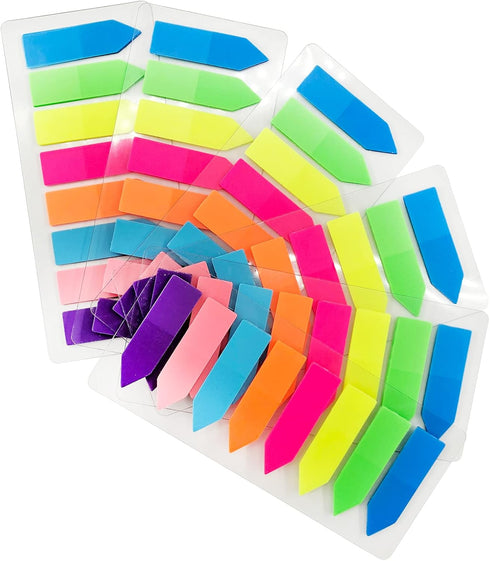 VANRA 960 Pieces Sticky Index Tabs, Page Markers, Arrow Flags, Writable Labels for Bookmarks
