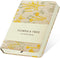 Embroidered Pocket Notebook for Women, A6 Mini Cloth Journal, Hardcover, 264 Pages,