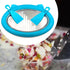 predolo Blue Ice Cream Maker for Homemade Rolled Desserts & Gelato