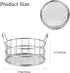 Silver Paper Clip Holder, Mesh Desk Accessories, Small Office Supplies for School, Office, and Home, 2PCS