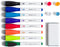 U Brands Magnetic Board Accessory Set, Includes Dry Erase Markers, Magnets, Eraser, 13 Pieces