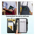 RAUEDWDJS Server Book for Waitress with Everlasting Pencil, Money Pocket Leather Wallet Booklet, Guest Check Receipt