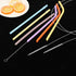 4 Pcs Extra Long Straw Cleaner Brush, 1m/39in Wire Tube Brushes with Soft Nylon Bristles for Bottles, Straws