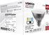 Satco S11583; 11 PAR30SN 120 40 11PAR30SN/LED/5CCT/FL/120V Commercial (2 Bulbs) Watt LED; Medium Base; Silver Finish;