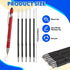 Zonon 100 3.85 Inch 1 mm 2 1 Pcs Retractable Ballpoint Pen Refills Bulk for Metal Pens with Stylus Tip, Medium Point