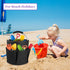2Pack 17L 600D Foldable Cleaning Supply Caddy with Handle, Portable Bucket Tool Organizer, Garden Tool Bag in Oxford