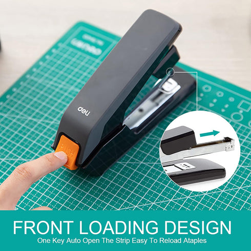 Heavy Duty Stapler, Ergonomic Design, 60 Sheet Capacity (Deli0465)
