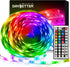 DAYBETTER Led Strip Lights 32.8ft Kit with Remote and Power Supply Color