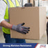 Safety Work Gloves Micro-Foam Nitrile Coated, 6 Pairs Seamless Knit Touchscreen Nylon Gloves for Home Improvement