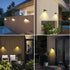 Fences,Waterproof2-Pack Solar Fence Lights -Deck & Step & Stair Lights - Warm White/Daylight/Cool White Options