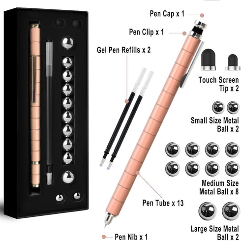 Fidget Gel Pen Teen Girls Gift Ideas - Graduation Gift for Her for High School College Graduates, Cool Birthday Gifts