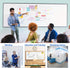Magnetic White Board Paper, 40"x 20" Dry Erase Board Set for Wall with Marker, Eraser, and Magnets for Office