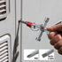 DURATECH 4 Way Sillcock Key with Bit, Multi-functional Water Key for Valve, Faucet, and Spigots