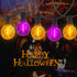 25FT 27 Count G40 Purple and Orange Christmas Lights, Christmas LED String Lights, Indoor Decoration Lights for Outdoor