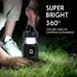 2024 Upgrade Solar Powered Camping Lantern with Fan - Stay Cool and Well-Lit During Outdoor Adventures with This