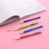 BAZIC Multi Point Pencil Paisley with Latex Free Eraser, Non-Sharpening Multipoint Pencils Smooth Write