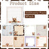 Lovarywow Highland Cow Sticky Notes Set, 9 Pack, Cute Animals 3"X3" Memo Pad, 450 Sheets for Office