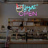 Dimmable 16.5 9.8 Yogurt OPEN Neon Sign LED Light for Yogurt Bar Dessert Shop Ice Cream Store Wall Decor USB Powered