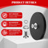 4Pcs 100LBS M6 Thaibear Rubber Coated Magnets, Rubber Coated Neodymium Magnets with Magnetic Assembly Base