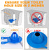 Toilet Flapper Replacement Kit, 2 Inch Universal Toilet Tank Flapper for American Standard, Kohler, Fluidmaster