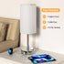 17.4Inch 3 Dimmable Bedside Touch Table Lamps for Bedroom Nightstand with USB-C USB-A Charging Ports White - Way