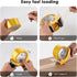 Fast Reload 2 Inch Tape Gun Dispenser - Packing Packaging Sealing Cutter TG01 (TG01-YLW)