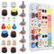 Taiss 77PCS Potentiometer Kit with Rotary Knobs, WH148 1K-100K Ohm Assortment for Variable Resistor