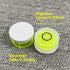 5Pcs Small Circular Bubble Levels with Double Sided Adhesive Bottom, Mini Stick-on Bubble Spirit Level Measuring Tools