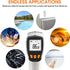 Infrared Thermometer, LEERCHUANG Digital Temperature Gun for Pizza Oven, Non-Contact Laser Thermometer